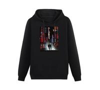 CHUNJI Oldboy Movie Thriller Mens Unisex Hoodie Graphic Print Black Shirt XL