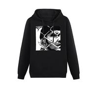 CHUNJI One Flew Over The Cuckoos Nest 70S Jack Nicholson Movie Fan Mens Unisex Hoodie Graphic Print Black Shirt XL