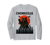 Chunk Oh Lawd, He Comin' ChonKzilla Funny Cat Meme Manche Longue