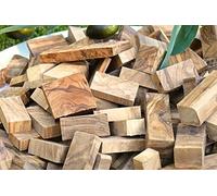 Chunks (2 kg) en bois d'olivier pour fumer et fumer