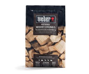 Chunks bois de fumage Weber 1,5 kg - Hickory