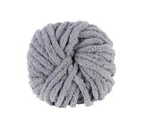 Chunky Crochet Yarn, Chunky Knit Blanket Throw, Beginners Yarn for Crocheting, Soft Chunky Yarn for Yarn Projects Making Plush Balls Handmade Bags Sweaters Shoes Hats Sweaters Blankets Scarves