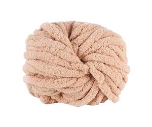 Chunky Crochet Yarn, Chunky Knit Blanket Throw, Beginners Yarn for Crocheting, Soft Chunky Yarn for Yarn Projects Making Plush Balls Handmade Bags Sweaters Shoes Hats Sweaters Blankets Scarves