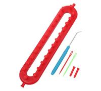 Chunky Knitting Board - Portable Crochet Tool, Yarn Crafting Accessory Use | Portable Knitting Board - Chunky Yarn Tool for Crochet Crafts | Lightweight Loom Design, Handmade Project Accessory