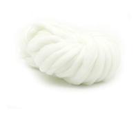 Chunky Yarn Diy Douce Moelleuse, Fil super grossier Spécial brut manuel bricolage foulard tissé câble chapeau de tapisserie(Bleach)