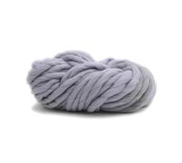 Chunky Yarn For Hand Knitting, 1 Kg Fil Itinérant En Feutre Super Épais, Naturel Bon Marché, Couverture À Tricoter, Rotatif, Fournitures Tricotées La Main(Light Gray)