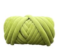 Chunky Yarn For Hand Knitting, Fil épais et de 1KG, fil géant volumineux, tricot à la main, tissé, panier, couverture, tapis, bras doux, bricolage(Olive green)