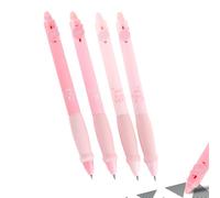CHUNLINLAODA 4 Stylos Effaçable bleu Stylo Effacable stylos à bille effaçables Stylo Gel Effaçables Pointe 0,5 mm Encre Gel Effaçable Stylos à Bille avec Gomme pour Fournitures Scolaires (Rose)