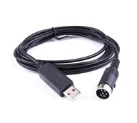 ChunLK 1.8m FT232RL USB 6Din RS232 convertisseur série Adaptateur câble de Programmation for TS-450S TS690 TS 790 ID-150
