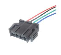ChunLK 1 jeu de connecteurs de fils électriques for voiture, 4 trous, 893971634 893 971 994, assemblage CA, prise de courant 893 971 634 893971994(Bianco)