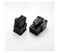 ChunLK 5 0pcs / 1Lot 5557 4. 2mm Sombre 6p 6pin Mâle Compatible avec Pc L'ordinateur ATX Carte Graphique GPU PCI-E PC Connecteur d'alimentation Boîtier de Coquille de connecteur d'alimentation