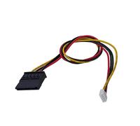 ChunLK Câble Adaptateur ITX PH2.0 4 Broches vers Disque Dur Sata 15 Broches 2,0 mm Câbles d'alimentation ITX SATA NVR-20CM(8 Pouces)(Type 1)