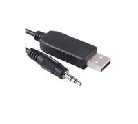 ChunLK Câble série PL2303GT USB vers RS232, Adaptateur Jack Audio stéréo 3 pôles 3.5mm P, câbles de Transmission de données de convertisseur(Tip-TX Ring-RX)