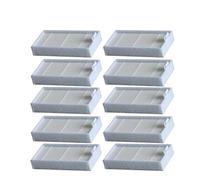 ChunLK Lot de 10 chiffons filtrants HEAP compatibles avec les pièces d'aspirateur robot Chuwi Ilife V5s Life V5 Pro X5 V3L V5 V3S V3S Pro V50