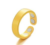 CHUNNUAN Anneau de thérapie magnétique punk tendance pour perte de poids pour femmes hommes anneaux anti-ronflement puissance minceur brûler les graisses soins de santé -RI22Y0298-3