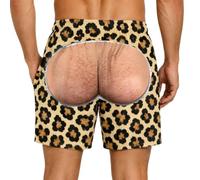 CHUNOTU Short de bain pour homme Motif drapeau des États-Unis, Z04-jaune, 4XL