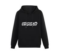 CHUNTUO Stupeflip Black Hoodie Graphic Mens Sweatshirts Unisex Hooded XL