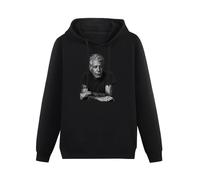 CHUNWANG Men's Heavyweight Hooded Anthony Bourdain American Legendary Chef Graphic Vintage Hoodies Men Hoody Long Sleeve Pullover Sweatshirt with Drawing Pocket Size XL