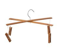 CHUNXVLI Cintres pour Chemises Pantalons Cintres en Forme De Croix avec Pinces for Costumes Et Pantalons - Gain Place dans Le Placard(10pcs)