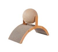 CHUNXVLI Griffoir pour Chats Grattoir À Chat en Carton for Chaton D'intérieur, Planche À Gratter avec Balle Planche À Gratter pour Chats(35x15x26cm)