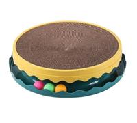CHUNXVLI Griffoir pour Chats Planche À Gratter for Chat, Lit Ondulé Ondulé, Double Couche, for Protéger Les Meubles D'intérieur Planche À Gratter pour Chats(Yellow)