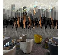 CHUNYAGOK Papier peint design photo décoration murale murale moderne mode musique danse motif bar ktv décoration murale
