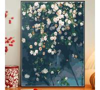 CHUNYAGOK Peinture par numéros - Peinture par numéros pour débutants - Œuvre d'art pour décoration murale d'intérieur - Pour yoga, spa, chambre à coucher, loisirs pour adultes et femmes