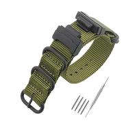 CHUOZI Bracelet de montre de rechange en nylon balistique militaire compatible avec Casio modèle DW-5600 / GLS-5600 GW-M-5610 GM-W-B5000 GM-5600 GW-B5600 DW-D5500 DW-5305/ DW6900