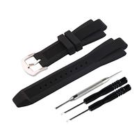 CHUOZI Bracelet de montre en silicone pour homme compatible avec Michael Kors MK8152 MK8406 MK9019 MK9026 MK8382 Sports de plein air Bracelet en caoutchouc pour femme avec boucle