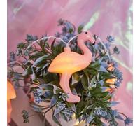 CHUOZI Guirlande lumineuse ananas de 3 m 20 LED à piles - Décoration d'été hawaïenne - Cadeau pour les fêtes de fin d'année