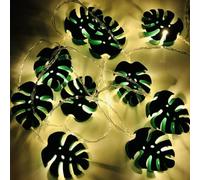 CHUOZI Guirlande lumineuse ananas de 3 m 20 LED à piles - Décoration d'été hawaïenne - Cadeau pour les fêtes de fin d'année