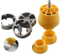 CHUOZI Kit d'enfile-tuyau en PVC compatible avec perceuse électrique, outil pour couper avec 3 matrices de taraud, en plastique, 1,3 cm, 1,9 cm, 2,5 cm (interne + externe)