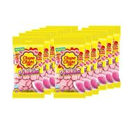 Chupa Chups -12 sachets de Pinkis -175g de Bonbons gélifiés moelleux et savoureux - Avec arômes naturels et sans colorants artificiels - goûts fruits - Idéal pour Fêtes d’anniversaire et Halloween