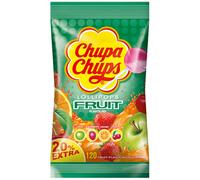 Chupa Chups Bonbons Fruités 120 Sucettes Dans Un Sachet De Recharge 1440g