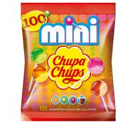 Chupa Chups Mini Lutscher Assortis Fraise Pomme Orange Cola 600 g