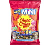 Chupa Chups Mini sucettes 4 sortes de sucettes en sachet rechargeable 2160g
