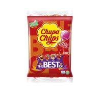 Chupa Chups Original Bonbons avec bâton, aux saveurs variées, 100 x 12 g