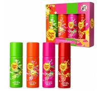 Chupa Chups Spray déodorant pour le corps - Cerise, melon, paix, fraise Coffret cadeau