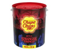 CHUPA CHUPS Stranger Things Boite fer 150 sucettes