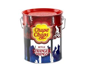 CHUPA CHUPS Stranger Things Boite fer 150 sucettes