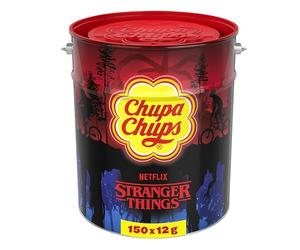 CHUPA CHUPS Stranger Things Boite fer 150 sucettes