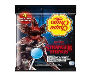 Chupa Chups Stranger Things, Lot de 10 sachets de 16 sucettes