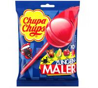 Chupa Chups sucettes colorées Zungen-Maler sachet 120g