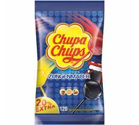 Chupa Chups Sucettes pour peindre la langue Sachet de recharge 120 pièces 1440g