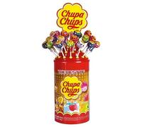 Chupa Chups The Best Of Sucettes aux Goûts, 100 Pièces, 1200g