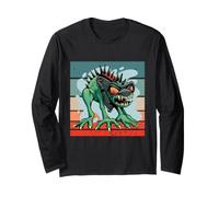 Chupacabra Scuba Diver Cryptid Créature Mythique Étrange Manche Longue