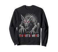 Chupacabra You Must Be Warned Omen Warning Porto Rico Sweatshirt