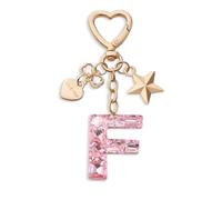 CHUQING Porte-clés lettre rose avec initiale avec lettres pour filles et femmes, Kc-zw-f, S