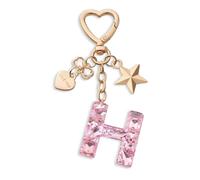 CHUQING Porte-clés lettre rose avec initiale avec lettres pour filles et femmes, Kc-zw-h, S