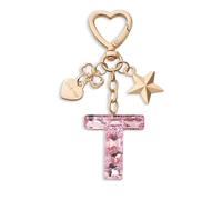 CHUQING Porte-clés lettre rose avec initiale avec lettres pour filles et femmes, Kc-zw-t, S